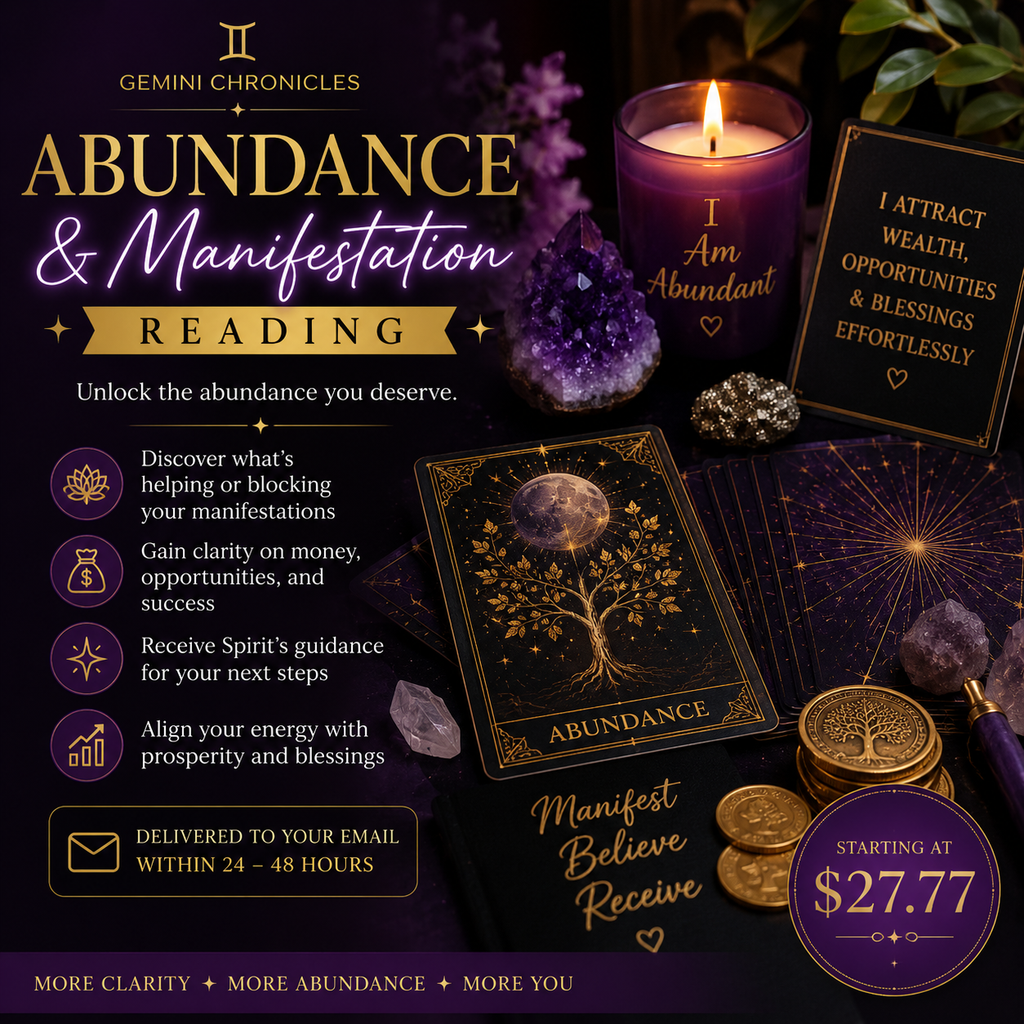 Abundance & Manifestation Reading