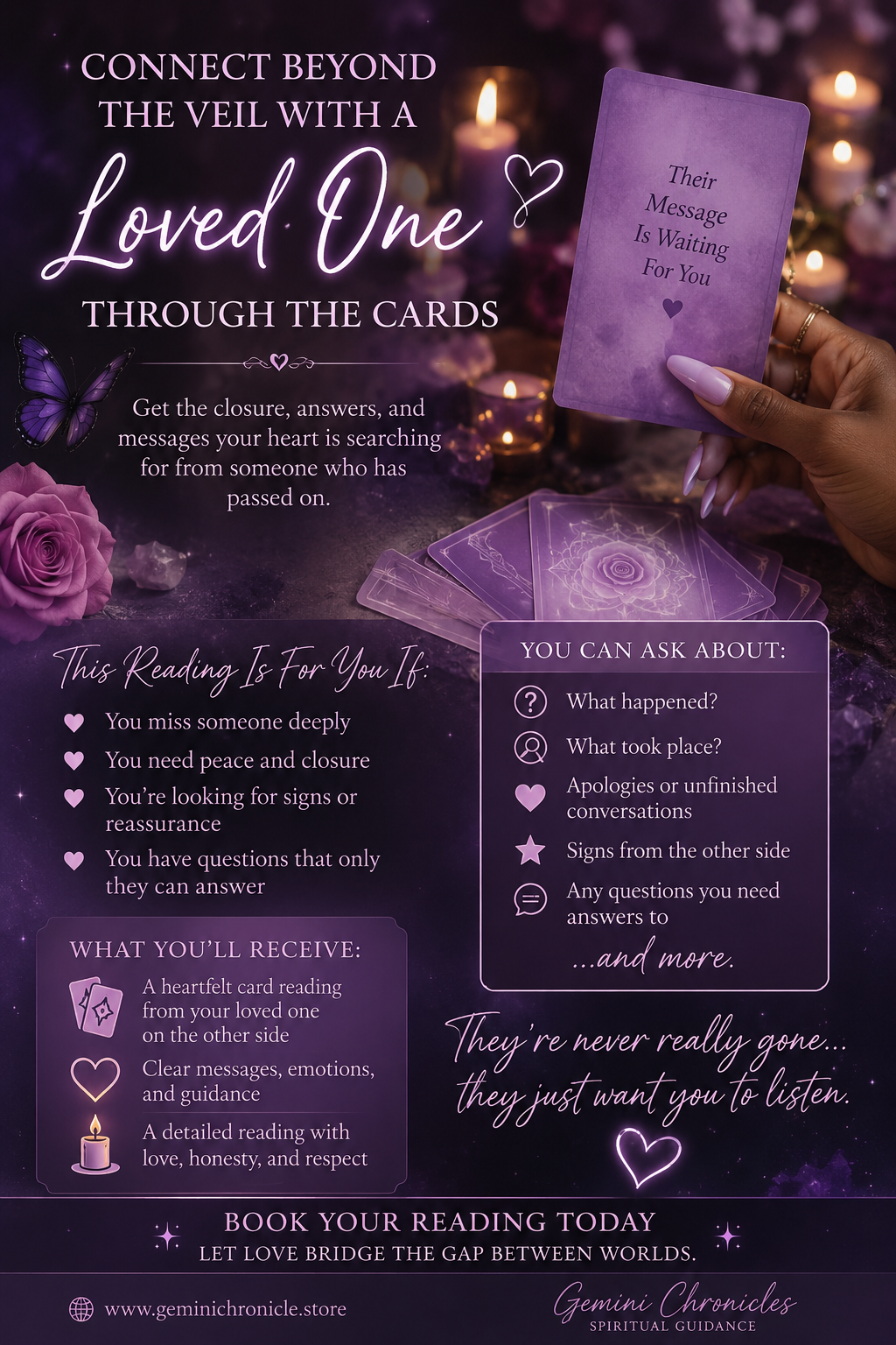 Messages From Beyond: Spirit Connection Reading